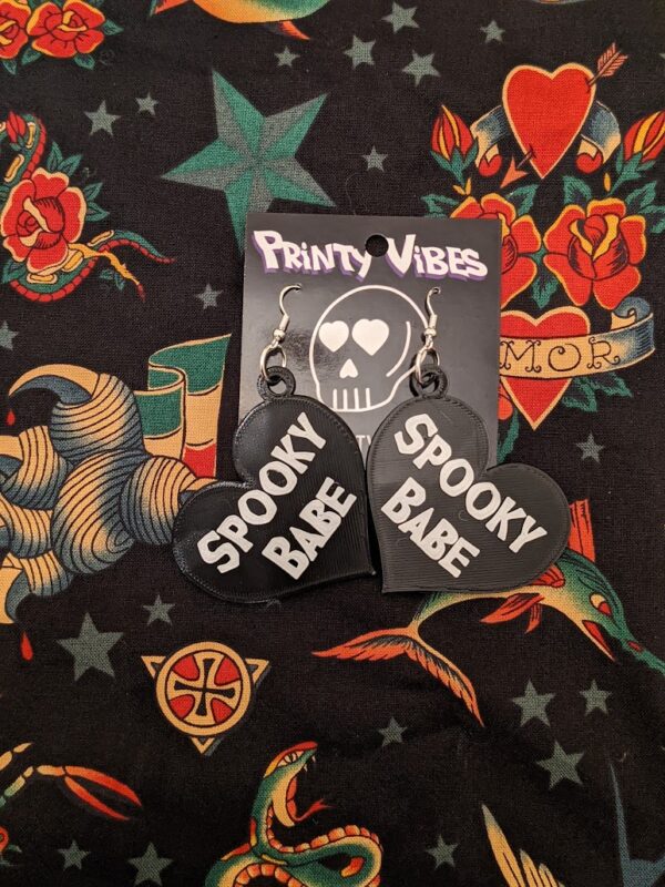 Spooky Babe Statement Earrings